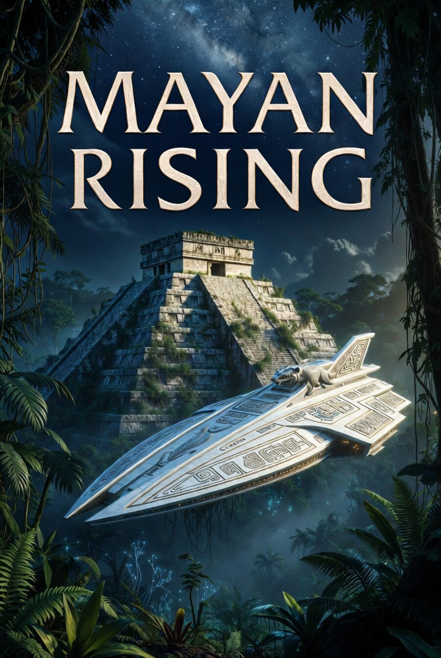 Mayan Rising, Book One — cover art